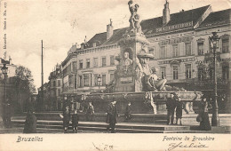 BELGIQUE - Bruxelles - Fontaine De Brouckère - Carte Postale Ancienne - Otros & Sin Clasificación