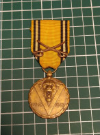 MEDAILLE COMMEMORATIVE DE LA GUERRE 1940 1945 BELGIQUE WW2 - Bélgica