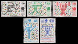 Türkei 1988 - Mi-Nr. 2824-2827 & 2828 ** - MNH - Olympia Seoul - Unused Stamps