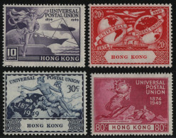 Hongkong 1949 - Mi-Nr. 173-176 * - MH - UPU - Nuevos