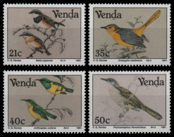 Venda 1991 - Mi-Nr. 217-220 ** - MNH - Vögel / Birds - Venda