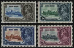 Hongkong 1935 - Mi-Nr. 132-135 ** - MNH - Thronjubiläum George V (II) - Ungebraucht