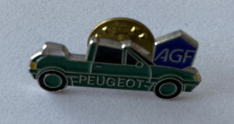 PINS AUTOMOBILE PEUGEOT  ASSURANCES AGF / 33NAT - Peugeot