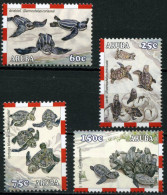 Aruba 2003 MiNr. 313 - 316  Reptiles Turtles Marine Life 4v  MNH** 6.20 € - Antillen