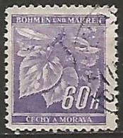 BOHEME & MORAVIE  N° 44 OBLITERE - Used Stamps