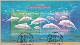 Hong Kong  1999    "Chinese White Dolphin (Sousa Chinensis)" - Blocchi & Foglietti