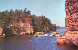 ETATS-UNIS - Wisconsin River - The Jaws Of The Dells  - Colorisé - Carte Postale - Andere & Zonder Classificatie