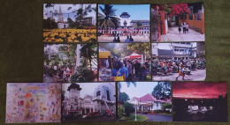 Tourist Destination ( 10 Different P.card About City Bandung In Indonesia ) - Indonésie