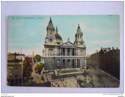 London St. Paul's Cathedral Used 1912 Series Aldwych - St. Paul's Cathedral