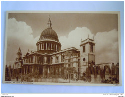 London St. Paul's Cathedral Used 1955 Edit Photochrom - St. Paul's Cathedral