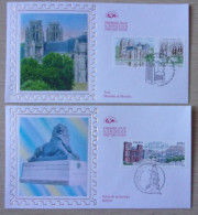 2016 FDC Enveloppes Premier Jour Belfort Salon De Printemps Toul Collegiale Saint Gengoult - 2010-2019