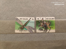 New Zealand	Insects (F68) - Used Stamps