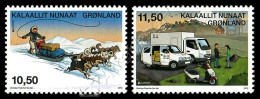 [Q|S] Groenlandia / Greenland 2013: Europa - Veicoli Postali / Postal Vehicles ** - 2013