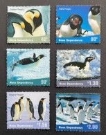 ROSS 2001 - NEUF**/MNH - LUXE - Série Complète YT 78 / 83 - Mi 72 / 77 - MANCHOTS PENGUINS - Unused Stamps