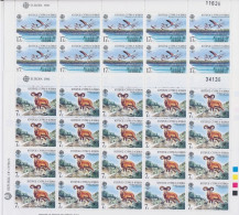 Cyprus 1986 MiNr. 655 - 656  Zypern Cyprus Mouflon American Flamingo EUROPA CEPT 2 M\sh MNH** 50.00 € - 1986