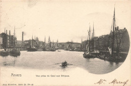 BELGIQUE - Anvers - Vue Prise Du Quai Aux Briques - Bâteaux - Carte Postale Ancienne - Antwerpen