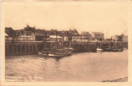 BELGIQUE - Nieuport - Le Port - Bâteaux - Carte Postale Ancienne - Nieuwpoort