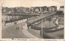 BELGIQUE - Blankenberghe - Le Promenoir Et Le Port - Carte Postale Ancienne - Blankenberge