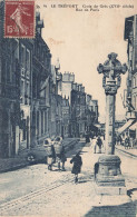 FRANCE - Le Tréport - Croix De Grès XVIIè Siècle - Rue De Paris - Carte Postale Ancienne - Le Treport