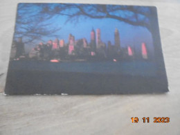 Lower Manhattan Skyline From Governor's Island. Plastichrome P9383 PM 1957 - Manhattan