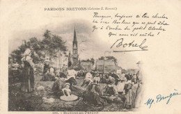 FRANCE - Bretagne - Bretons Au Pardon - Animé- Carte Postale Ancienne - Bretagne