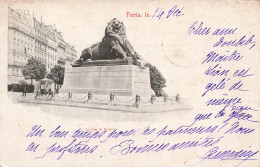 FRANCE - Paris -  Lion De Belfort - Carte Postale Ancienne - Sonstige Sehenswürdigkeiten