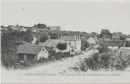 St Sauveur-en-Puisaye - Vue Sur La Ville Et Le Faubourg De La Gerbaude - Saint Sauveur En Puisaye