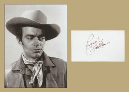 Jack Elam (1920-2003) - Acteur Américain - Carte Signée + Photo - 90s - Attori E Comici 