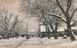 FRANCE - Gap - Gap Sous La Neige - Avenue D'Embrun - Carte Postale Ancienne - Gap