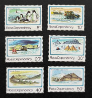 ROSS 1982 - NEUF**/MNH - LUXE - Série Complète YT 15 / 20 - Mi 15 / 20 - SCOTT BASE - PINGOUINS - Unused Stamps