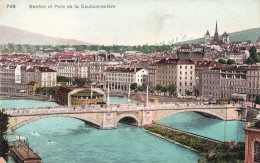 SUISSE - Genève Et Pont De La Coulouvrenière - Colorisé - Carte Postale - Genève