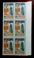 France 1968 Bloc De 6 Timbres Neuf** YV N° 1561 Rambouillet Foret Noire - Ganze Bögen