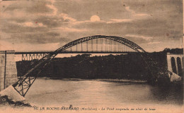 FRANCE - La Roche-Bernard - Le Pont Suspendu Au Clair De Lune - Carte Postale Ancienne - La Roche-Bernard