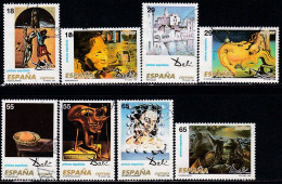 1994-ED. 3289 A 3296 -SERIE COMPLETA-PINTURA ESPAÑOLA. SALVADOR DALÍ -USADO - Used Stamps