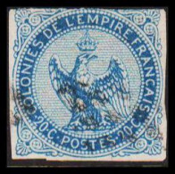 1859-1865. COLONIES DE L'EMPIRE FRANCAIS. 20 C POSTES. Eagle.  - JF537322 - Autres & Non Classés