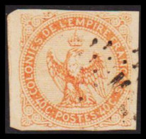 1859-1865. COLONIES DE L'EMPIRE FRANCAIS. 40 C POSTES. Eagle.  - JF537324 - Altri & Non Classificati