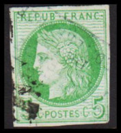 1872-1876. COLONIES FRANCAIS. 5 C POSTES. REPUB FRANC. Ceres.  - JF537331 - Autres & Non Classés