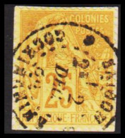 1881-1886. COLONIES FRANCAIS. 25 C COLONIES POSTES. Fine Cancel SAIGON COCHINCHINA 2 DEC 99.  - JF537338 - Altri & Non Classificati