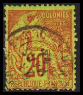 1881-1886. COLONIES FRANCAIS. 20 C COLONIES POSTES.  - JF537347 - Otros & Sin Clasificación