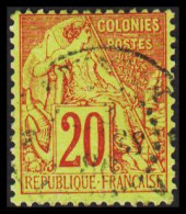 1881-1886. COLONIES FRANCAIS. 20 C COLONIES POSTES.  - JF537348 - Other & Unclassified