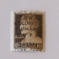 ITALIA OCCUPAZIONI, ZONA FIUMANO KUPA, 10 CENT  MNH**, Firmato - Fiume & Kupa