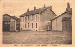 FRANCE - Tours - Quartier Beamount - Mess Des Sous Officiers Et Garages - Carte Postale Ancienne - Tours