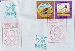 Émirat Du KOWEÏT. EXPO UNIVERSELLE MILANO 2015. Lettre Du Pavillon Du KUWAIT à MILAN. Timbres Du Koweit - 2015 – Milán (Italia)