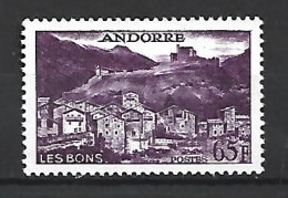 Timbre De Andorre Français Neuf ** N 152 A - Unused Stamps