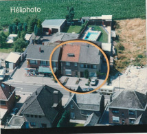 Bocholt / Lozen : Hamonterweg " Naftpomp Fina ( Later Dagbladhandel Yolanda ) "   -----  Luchtfoto - Bocholt