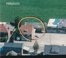 Bocholt / Lozen : Hamonterweg " 't Cafeke / Garage "-----  Luchtfoto - Bocholt