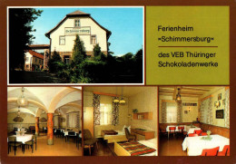 G7570 - TOP Langenroda - Ferienheim Schimmersburg VEB Thüringer Schokolandenwerke - Verlag Bild Und Heimat Reichenbach - Pössneck