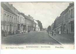 Mortsel  Vieux-Dieu     Antwerpschestraat - Rue D'Anvers  1908 - Mortsel