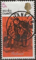 GREAT BRITAIN 1970 Literary Anniversaries. Death Centenary Of Charles Dickens (novelist) - 5d Mr Pickwick And Sam FU - Usati