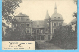 Waremme (Pr. De Liège )-Château De Rosoux-Exp. Vers Thuin-Edit.Nels--> Moureau, Waremme-+/-1900-Précurseur - Waremme
